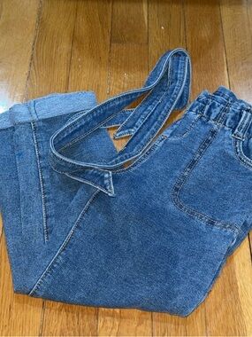 Epic Threads Denim Overalls in Medium Blue